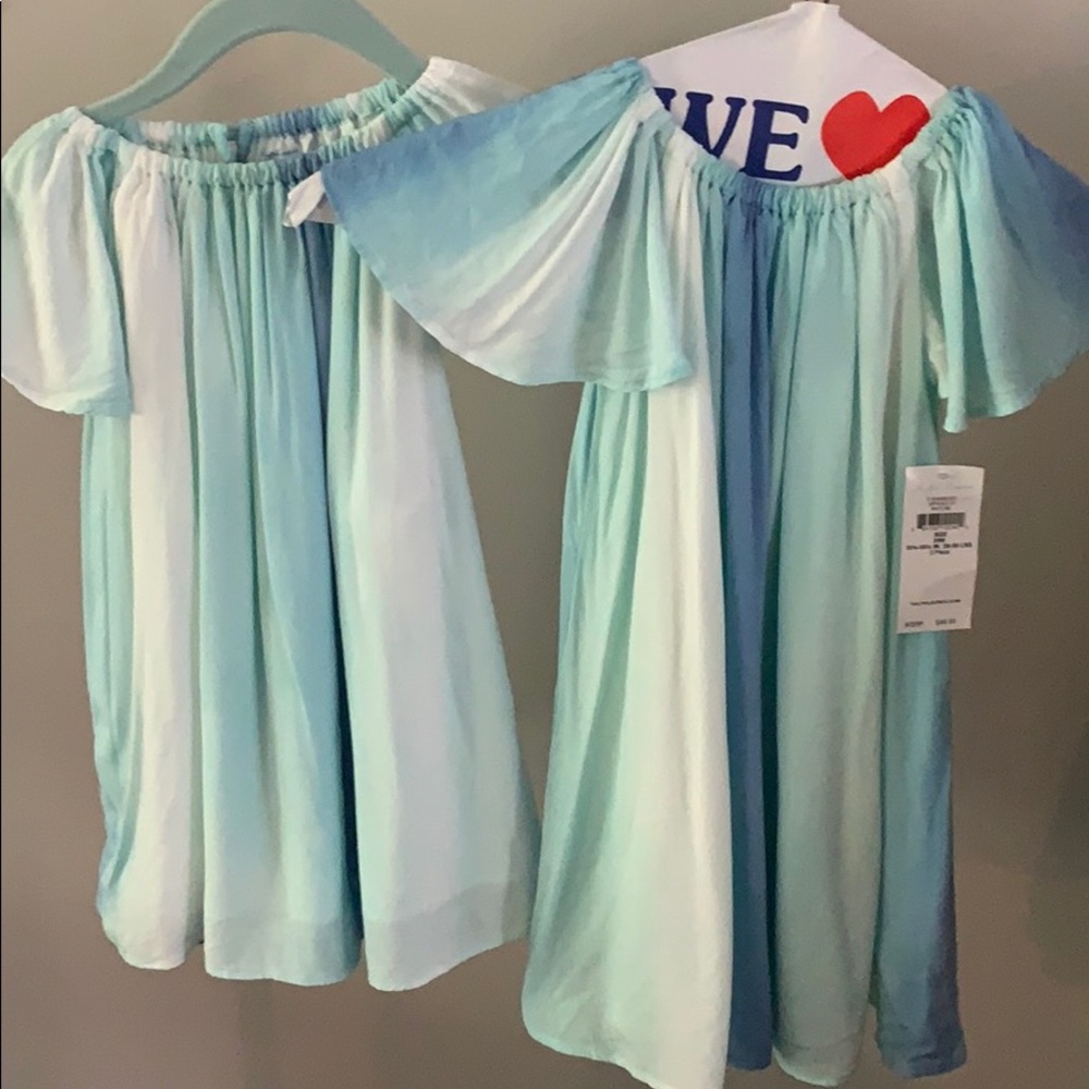 Ralph Lauren matching ombré dresses 12 & 24 mo